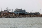 AS sekat pelabuhan Iran