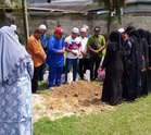 Jenazah Nur Anggun Dahlia disyaki dibunuh nenek tiri selamat dikebumi