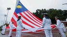Jalur Gemilang berkibar di tiang tertinggi Asia Tenggara