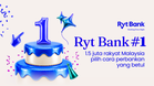Ryt Bank capai lebih 1.5 juta pelanggan dalam tempoh setahun