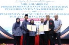 TDA Perkukuh Pembangunan Bakat TVET, tenaga Boleh Baharu di Sabah