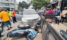 Pemandu maut selepas rempuh motosikal dipercayai terkena serangan jantung