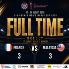 Malaysia akur seri dengan Perancis
