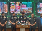 Lima ditahan, barangan seludup RM12.8 juta dirampas