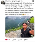 ‘Adik saya di Nepal masih gagal dihubungi’