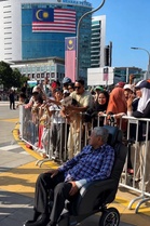 Tun M muncul di sambutan Hari Kebangsaan 2026 dengan berkerusi roda