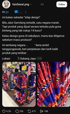 Polis siasat jualan tudung Jalur Gemilang corak tidak lengkap