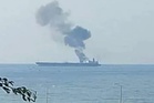Kapal tangki terbakar di perairan Arab Saudi