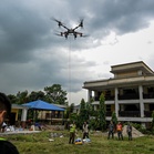 Nepal uji dron gergasi hantar bantuan mangsa banjir