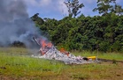 Penduduk Long Lellang ‘berkampung’ di lokasi nahas helikopter