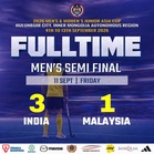 Young Tigers tersungkur kepada India