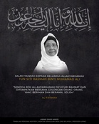 Negara berdukacita pemergian Tun Dr Hasmah – Zahid Hamidi