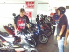 Aksi Mat Rempit tular, dua ditahan, lapan motosikal disita