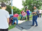 Dua sahabat maut dirempuh kereta ketika berbasikal di tepi lebuh raya