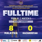 Malaysia belasah Kazakhstan 8-0