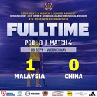 Gol Safwan bawa Malaysia ke separuh akhir