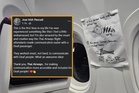 Penumpang pekak puji cara kreatif Thai Airways bantu pilih menu