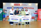 Hampir 300 kanak-kanak sertai pertandingan mewarna Eco-Shop