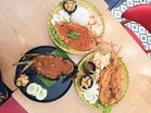 Ikan baulu tanpa tulang di Bunga Cafe Tawau