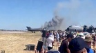 Dua juruterbang maut jet pejuang terhempas di pertunjukan udara