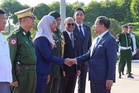 Min Aung Hlaing tiba, bincang penghantaran pulang rakyat Myanmar