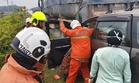 Tiga termasuk dua kanak-kanak maut kereta langgar belakang lori