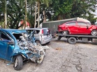 Kereta hilang kawalan punca nahas ragut nyawa empat individu