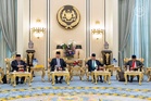 Agong berkenan sambut keberangkatan mesyuarat Majlis Raja-Raja Ke-273