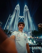 Pelumba F1 Antonelli gegar KLCC sebelum aksi Sepang