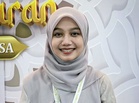 Dina wakil Malaysia dalam pertandingan Tilawah dan Hafazan Al-Quran Peringkat Antarabangsa