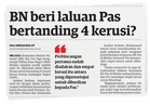 Pas sudah ada senarai calon empat DUN PRN Melaka