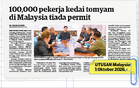 Pengusaha kedai tomyam tidak mampu sediakan asrama pekerja