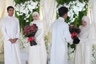 Bella Astillah, Syed Saddiq tersipu malu di Majlis Khatam Al-Quran