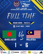Malaysia benam Bangladesh 6-1