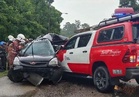 Tiga sekeluarga maut dua kenderaan bertembung dekat Bukit Bauk