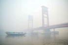 Jerebu pada tahap bahaya di Palembang