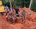 Mayat warga asing ditemukan lebih 40 jam tertimbus tanah runtuh