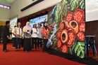 10,000 penutup botol terpakai diubah menjadi mural kelestarian UPSI