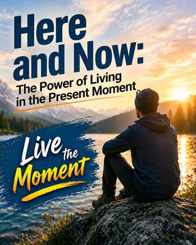 Here and Now: The Power of Living in the Present Moment