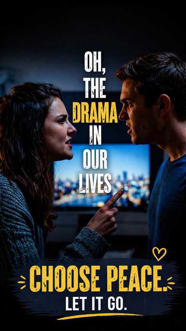 Oh, The Drama In Our Lives: Learning To Let It Go