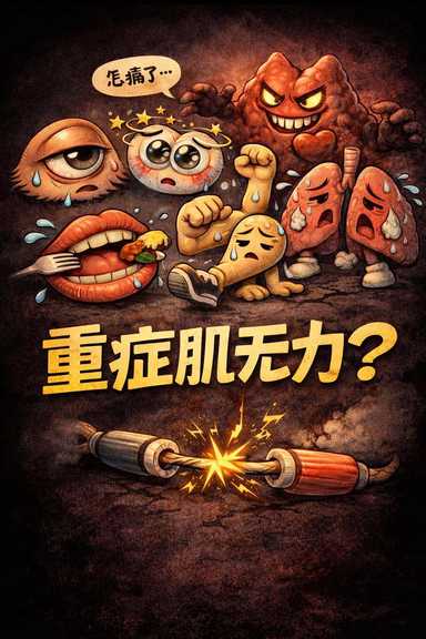 手脚没力、看东西重影？快检查