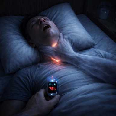 你不是累，你是整晚在缺氧