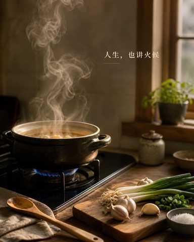 做饭久了才明白，人生很多事也是这个道理