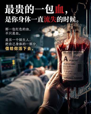 最贵的一包血，是你身体一直流失的时候