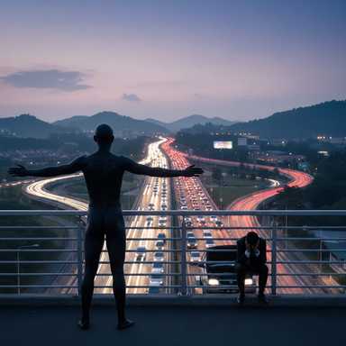 The Naked Traffic Controller in Penang and the Fully Clothed Breakdown We Try to Hide