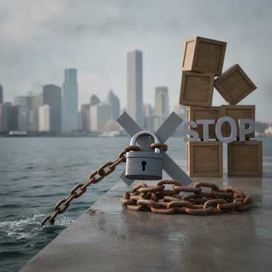 NEVER continue supplying goods or services once serious debt defaults start.