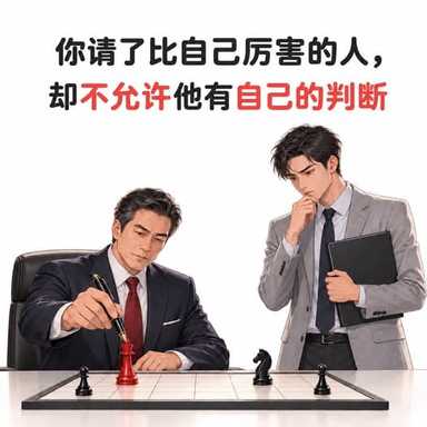 《你请了比自己厉害的人，却不允许他有自己的判断》