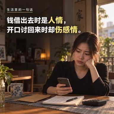 借钱时你是恩人，催还钱时却成了坏人