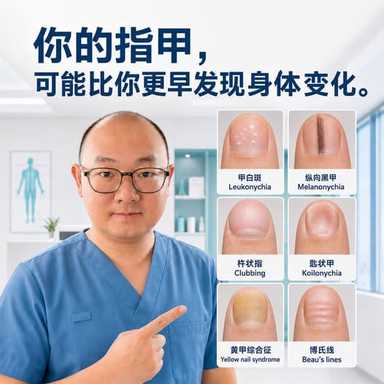 指甲有白点，多数不是缺钙！