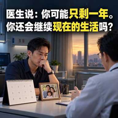 如果医生告诉你:“你的生命,可能只剩最后一年。”